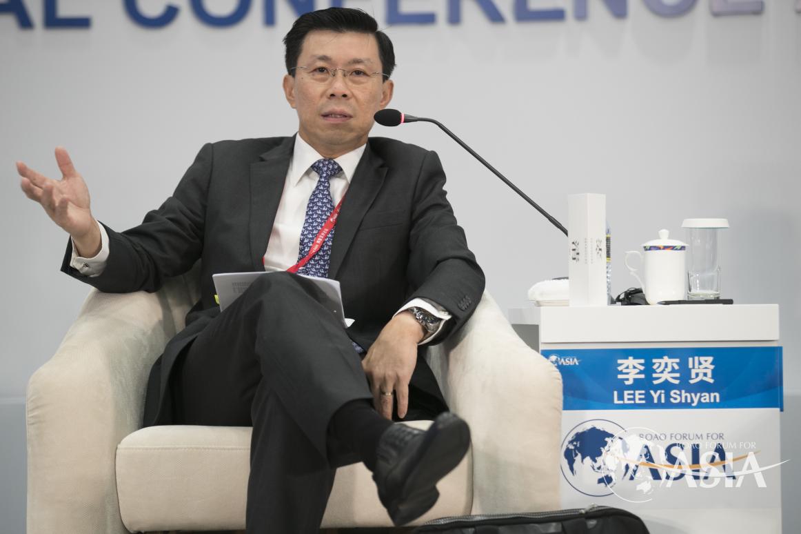 李奕贤（新加坡通商中国主席、前贸工部与国家发展部部长）在政商关系的“亲”与“清” 分论坛发言