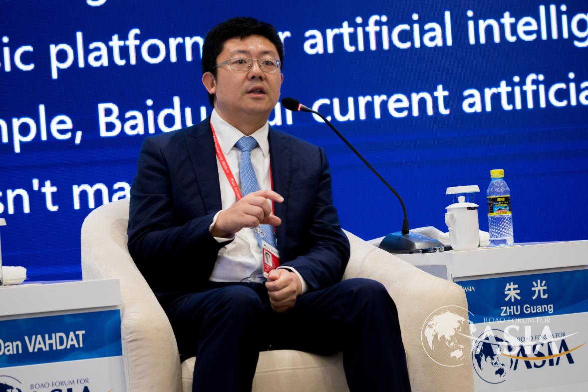 朱光（百度高级副总裁）让人工智能“落地”分论坛发言