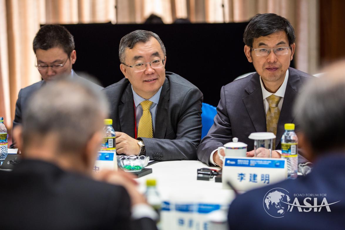 杨晓忠（常州天合光能有限公司首席品牌官）在新时期扩大两岸经济合作的路径与方向两岸企业家圆桌发言