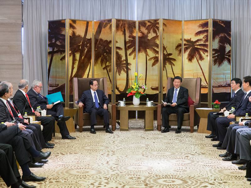 Chinese President XI Jinping meets members of BFA board of directors