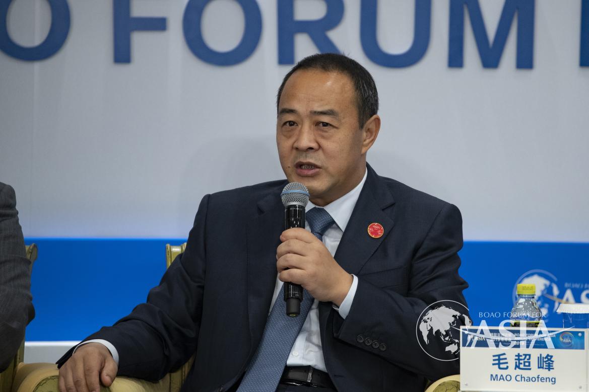 MAO Chaofeng（Executive Vice Governor of Hainan Province）speaks at Free Trade Zone & Free Port: China’s Practices and International Success Stories Roundtable 