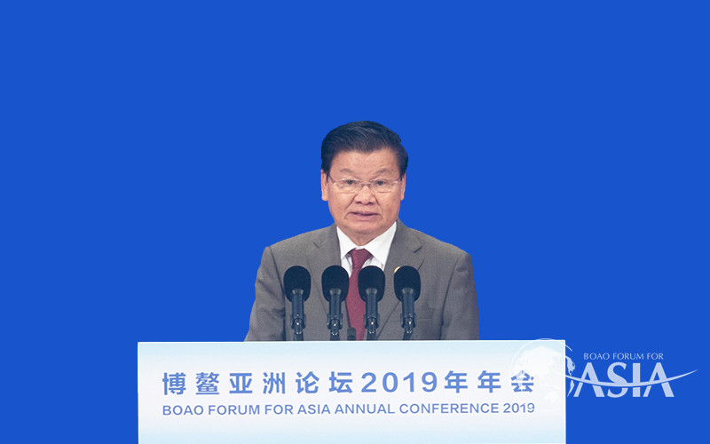 H. E. Thongloun SISOULITH, Prime Minister of the Lao People’s Democratic Republic, delivered a speech at the Opening Plenary of the BFA Annual Conference 2019