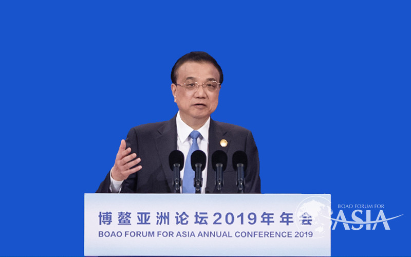 H. E. LI Keqiang, Premier of the People’s Republic of China, delivered a keynote speech at the Opening Plenary of the BFA Annual Conference 2019