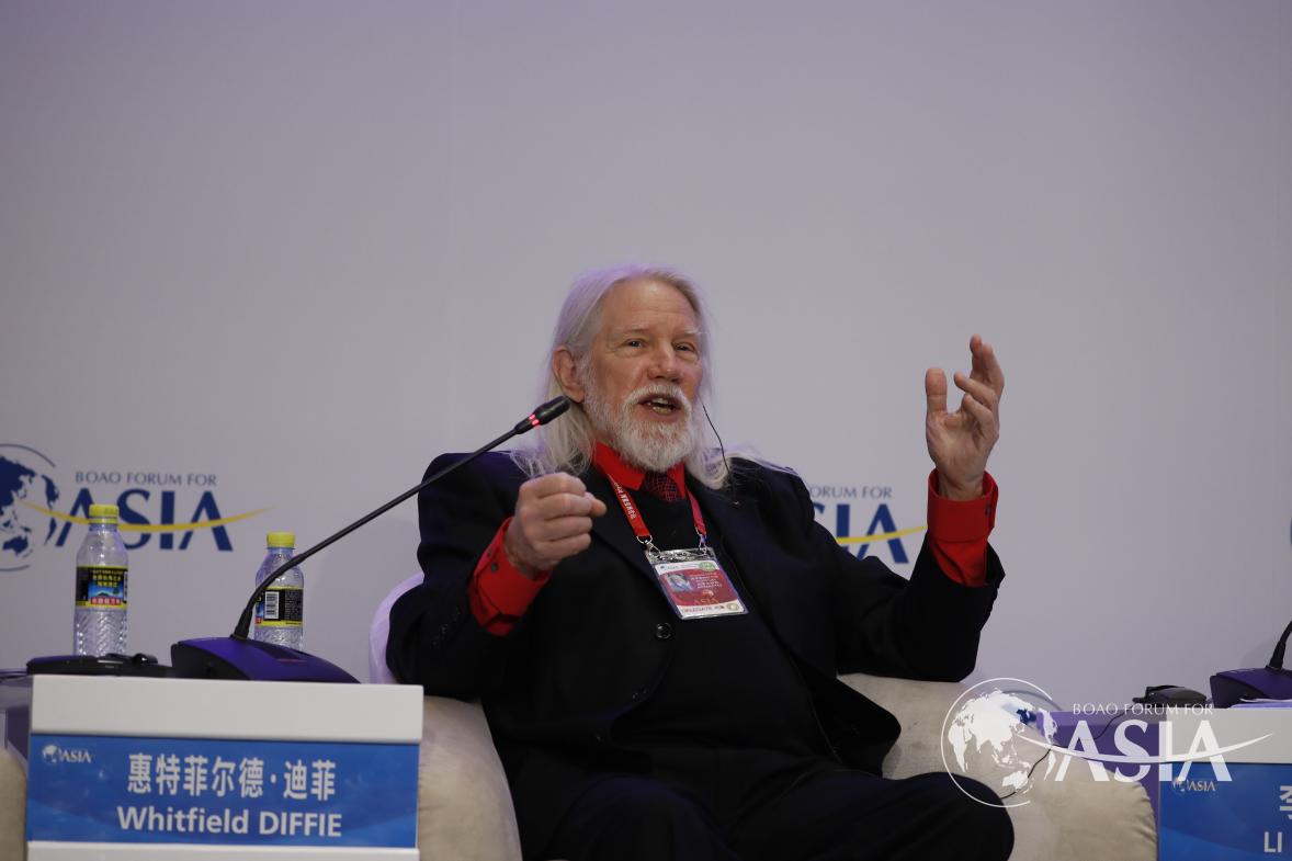 Whitfield DIFFIE（Father of Modern Cryptography & Turing Award Winner； Chief Scientist, Cryptic Labs）speaks at Opportunities and Challenges Facing FinTech session